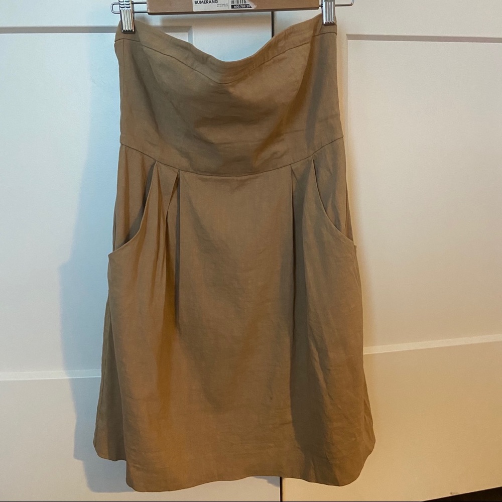 Theory Strapless Dress